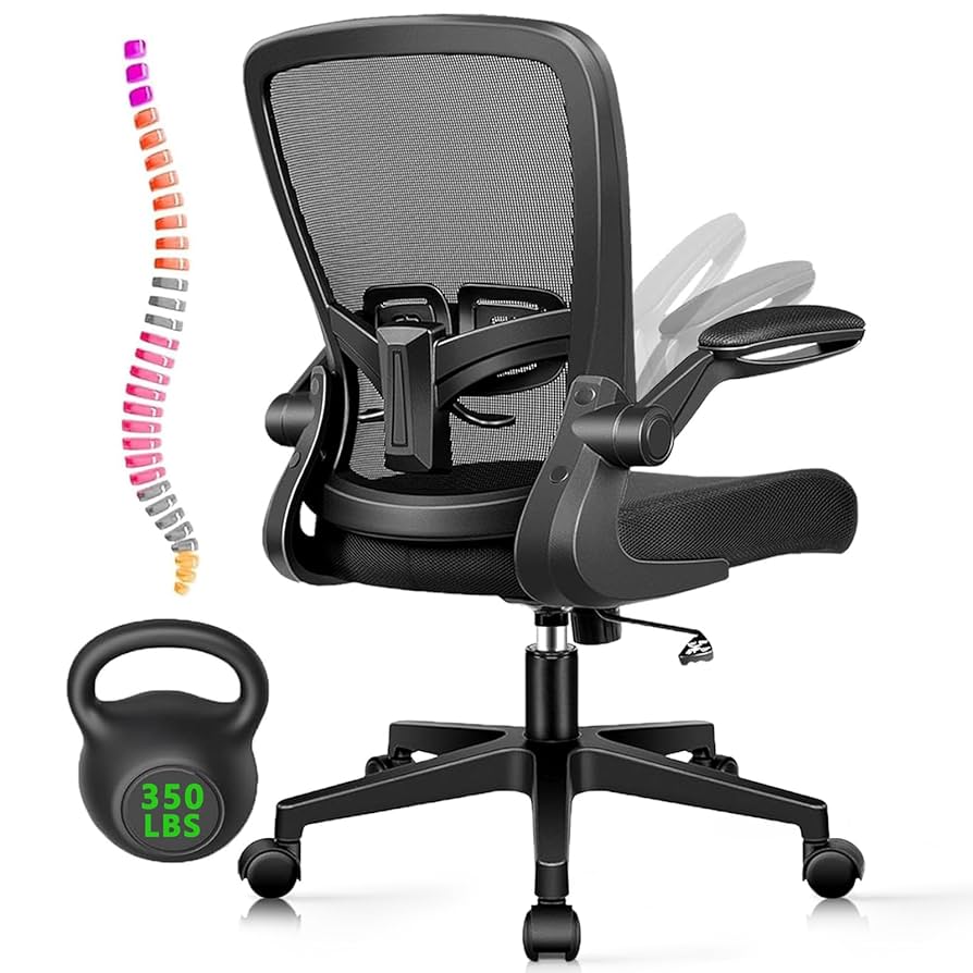 Amazon.com: KLASIKA Desk Chairs with Wheels, Ergonomic Mesh